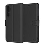 Husa de protectie Techsuit Leather Folio compatibil cu Samsung Galaxy A16 4G / A16 5G, Negru