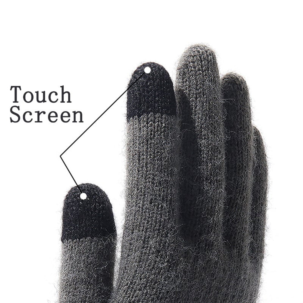 Techsuit Gloves (ST0013), from Acrylic, Size 22cm, Gri