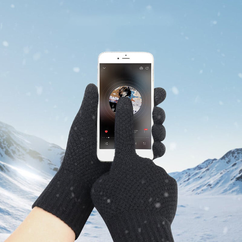 Techsuit Gloves (ST0013), from Acrylic, Size 22cm, Coffee