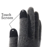 Techsuit Gloves (ST0013), from Acrylic, Size 22cm, Coffee
