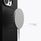 Husa de protectie UAG Essential Armor MagSafe compatibil cu iPhone 15 Pro Max, Negru