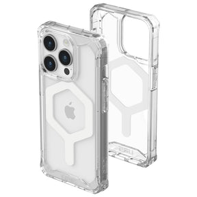 Husa de protectie UAG Plyo MagSafe compatibil cu iPhone 15 Pro, Ice White
