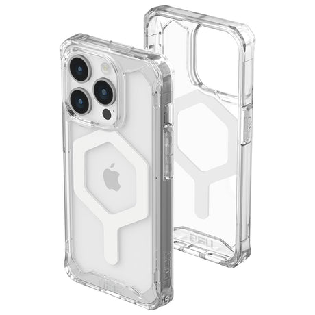 Husa de protectie UAG Plyo MagSafe compatibil cu iPhone 15 Pro, Ice White