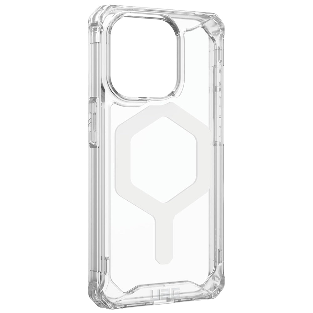 Husa de protectie UAG Plyo MagSafe compatibil cu iPhone 15 Pro, Ice White