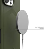Husa de protectie UAG Essential Armor MagSafe compatibil cu iPhone 16 Pro, Oliv Drab