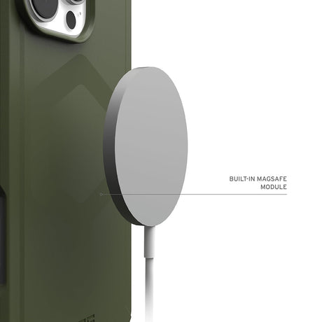 Husa de protectie UAG Essential Armor MagSafe compatibil cu iPhone 16 Pro, Oliv Drab
