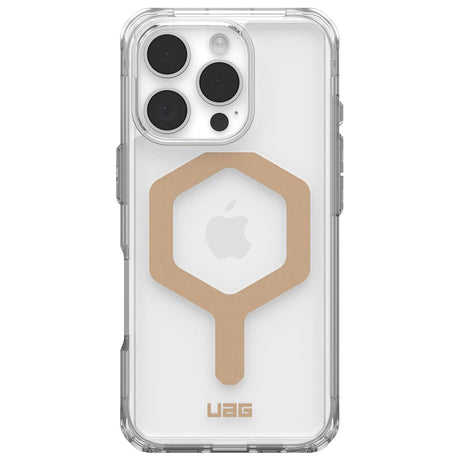 Husa de protectie UAG Plyo MagSafe compatibil cu iPhone 16 Pro, Ice Gold