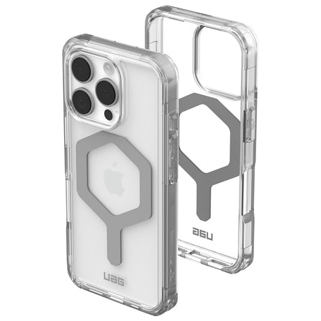 Husa de protectie UAG Plyo MagSafe compatibil cu iPhone 16 Pro, Ice Silver