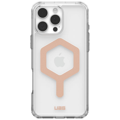 Husa de protectie UAG Plyo MagSafe compatibil cu iPhone 16 Pro Max, Ice Rose Gold