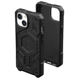 Husa de protectie UAG Monarch Pro MagSafe compatibil cu iPhone 15 Plus, Carbon Fiber