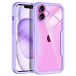 Folie de protectie Techsuit ColorVerse 360 Series + compatibil cu iPhone 16 Plus, Mov