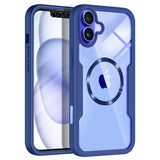 Folie de protectie Techsuit ColorVerse 360 MagSafe Series + compatibil cu iPhone 16, Albastru