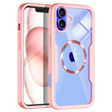 Folie de protectie Techsuit ColorVerse 360 MagSafe Series + compatibil cu iPhone 16, Roz