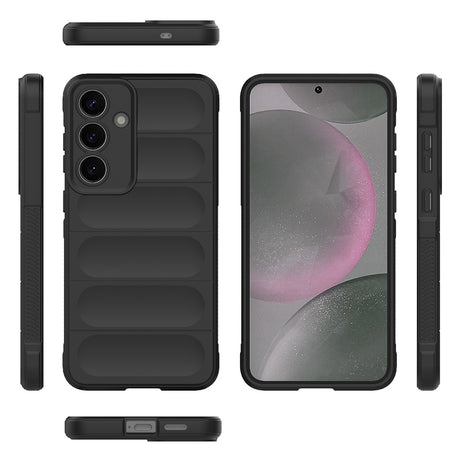 Husa de protectie Techsuit Magic Shield compatibil cu Samsung Galaxy S25, Negru