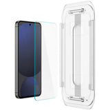 Folie de protectie Spigen (set de 2) Glas.tR EZ-FIT (AGL08729) compatibil cu Samsung Galaxy S24 FE / A56 5G, Transparent