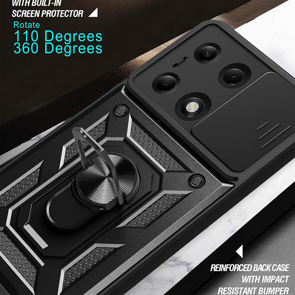 Husa de protectie Techsuit CamGuard Pro compatibil cu Google Pixel 9a, Roz Auriu