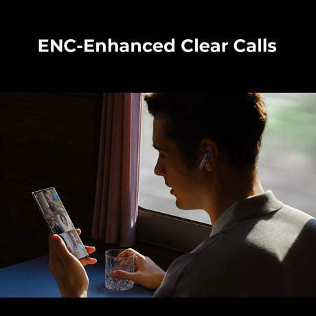 Casti Havit (TW984), Bluetooth 5.4, ANC, Digital Display, True Wireless, Type-C, 420mAh, Havit Life App, Negru