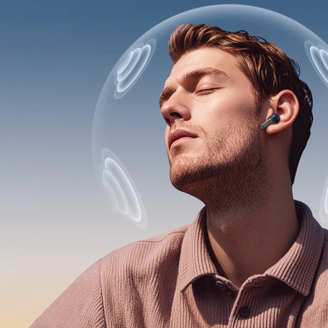 Casti Havit (TW984), Bluetooth 5.4, ANC, Digital Display, True Wireless, Type-C, 420mAh, Havit Life App, Negru