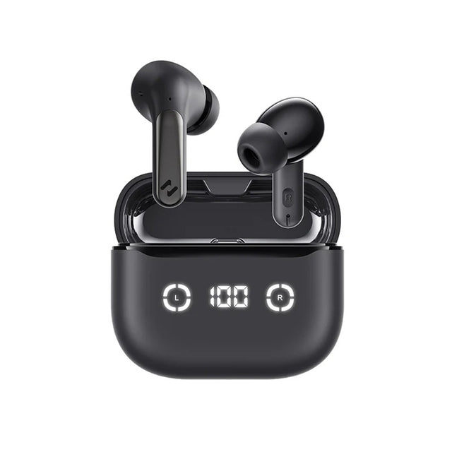 Casti Havit (TW984), Bluetooth 5.4, ANC, Digital Display, True Wireless, Type-C, 420mAh, Havit Life App, Negru