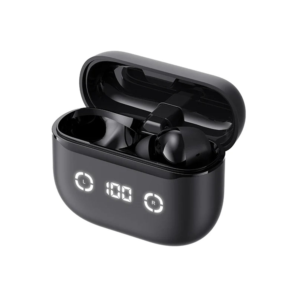 Casti Havit (TW984), Bluetooth 5.4, ANC, Digital Display, True Wireless, Type-C, 420mAh, Havit Life App, Negru