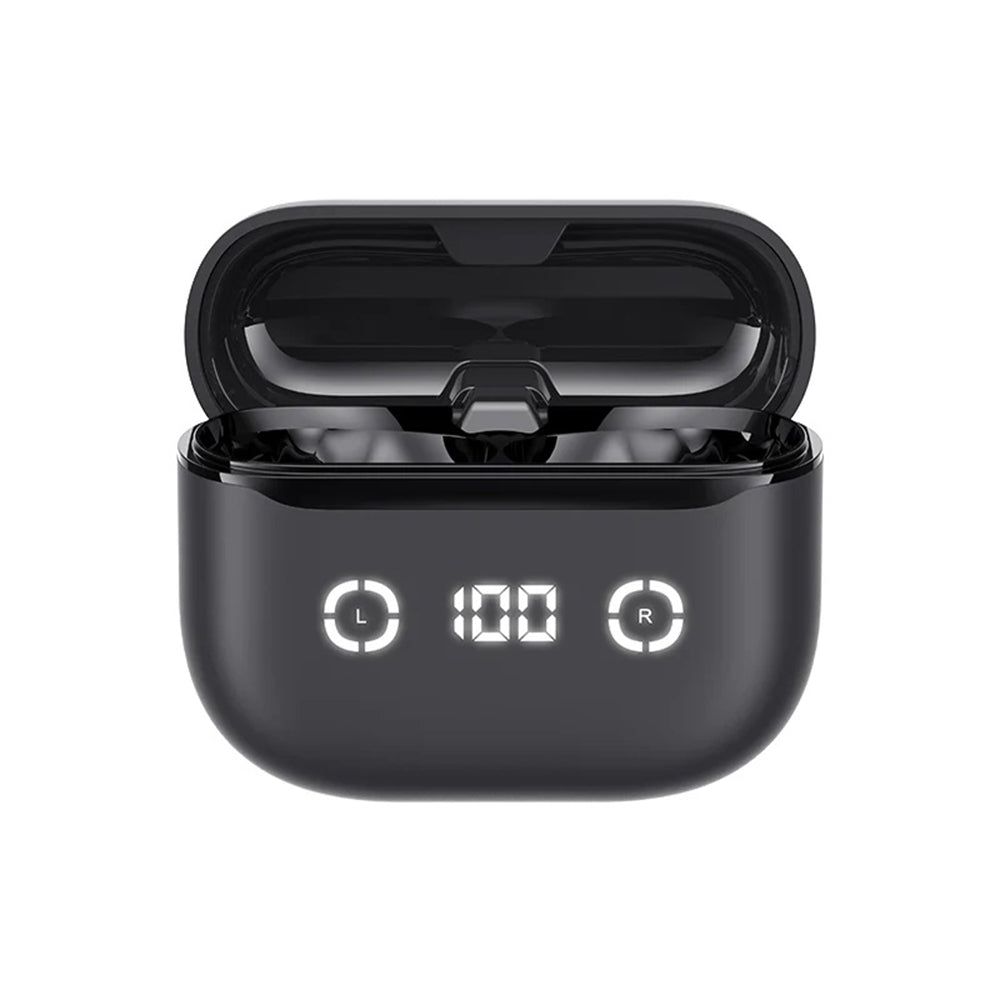 Casti Havit (TW984), Bluetooth 5.4, ANC, Digital Display, True Wireless, Type-C, 420mAh, Havit Life App, Negru