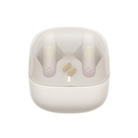 Casti Havit (TW980), for Sport, Open-Ear Clip, with Microphone, Bluetooth 5.3, TWS, USB-C, 400mAh, Bej