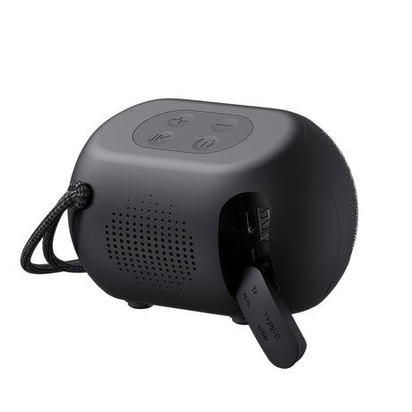 Casti Havit Wireless Speaker (SK885BT), Type-C, Bluetooth 5.3, TWS, TF, FM, AUX, USB, Hands-Free Calls, 1800mAh, Negru
