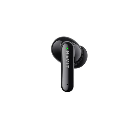 Casti Havit (TW967 Pro), with Microphone, Bluetooth 5.3, True Wireless Stereo, Type-C, 300mAh, Negru