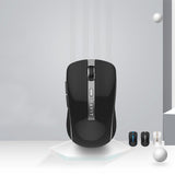 Tastatura/Mouse Havit Wireless Mouse (MS951GT), 2.4GHz, 1000/1200/1600 DPI, AA Battery, Alb / Golden