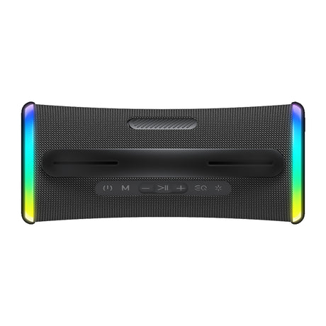 Casti Havit Wireless Speaker (SK834BT), Type-C, Bluetooth 5.3, TWS, TF, FM, USB, RGB Lights, IPX6, 4000mAh, Negru
