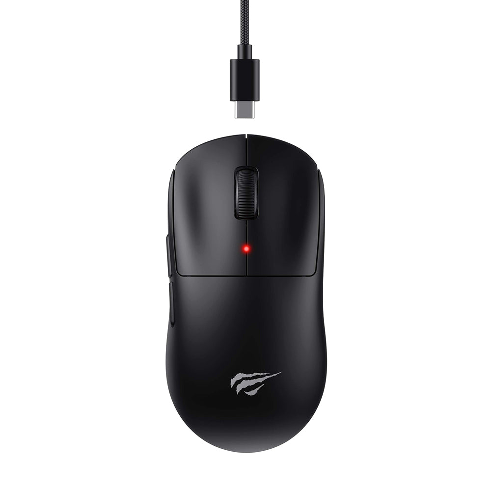 Tastatura/Mouse Havit Wireless Gaming Mouse (MS970WB Pro), 2.4GHz, 800/1600/2400/3200/6400/12000 DPI, 300mAh, Negru