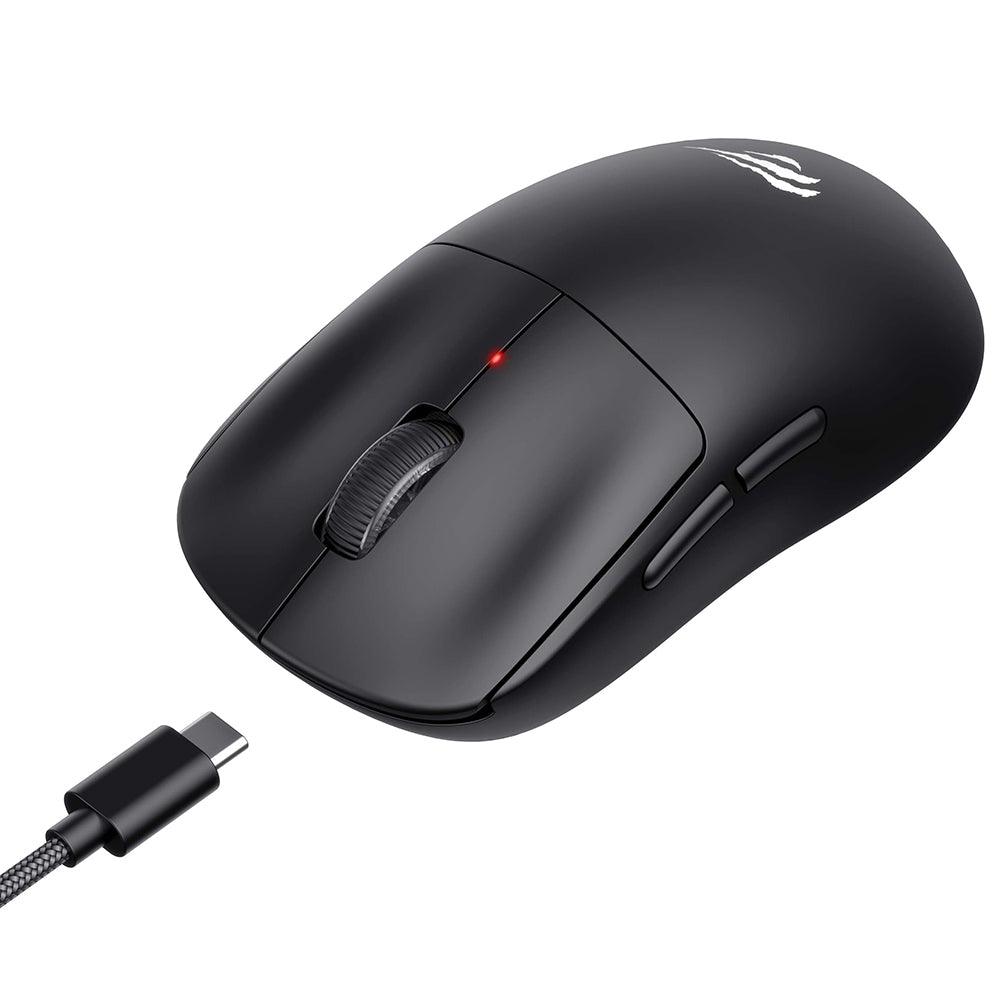 Tastatura/Mouse Havit Wireless Gaming Mouse (MS970WB Pro), 2.4GHz, 800/1600/2400/3200/6400/12000 DPI, 300mAh, Negru