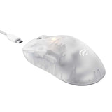 Tastatura/Mouse Havit Wireless Gaming Mouse (MS970WB Pro), 2.4GHz, 800/1600/2400/3200/6400/12000 DPI, 300mAh, Transparent White
