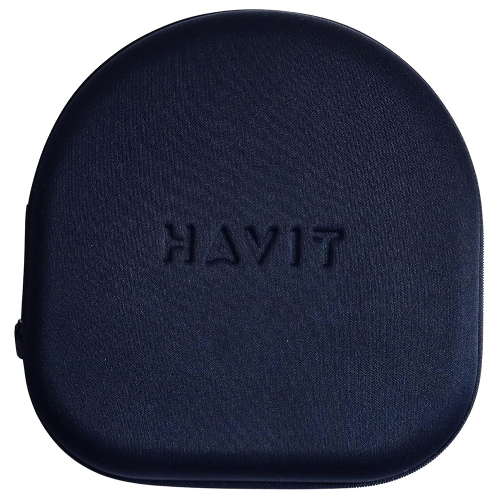 Casti Havit Wireless (H655BT Pro), with Case, Bluetooth 5.3, Noise Cancelling, Multipoint, Hi-Res, 700mAh, Bej