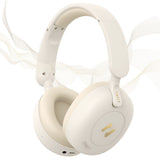 Casti Havit Wireless (H655BT Pro), with Case, Bluetooth 5.3, Noise Cancelling, Multipoint, Hi-Res, 700mAh, Bej