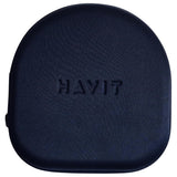 Casti Havit Wireless (H655BT Pro), with Case, Bluetooth 5.3, Noise Cancelling, Multipoint, Hi-Res, 700mAh, Negru