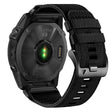Curea smartwatch Techsuit Watchband QuickFit 20mm (W070) compatibil cu Instinct 2S Solar/Approach S70 42mm/Fenix 7S Pro Sapphire Solar, Obsidian Black