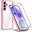 Folie de protectie Techsuit ColorVerse 360 Series + compatibil cu Samsung Galaxy A55 5G, Roz