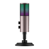 Casti Havit Gaming Microphone (GK61), RGB Lights, USB-C, 100-18000 Hz, Gri