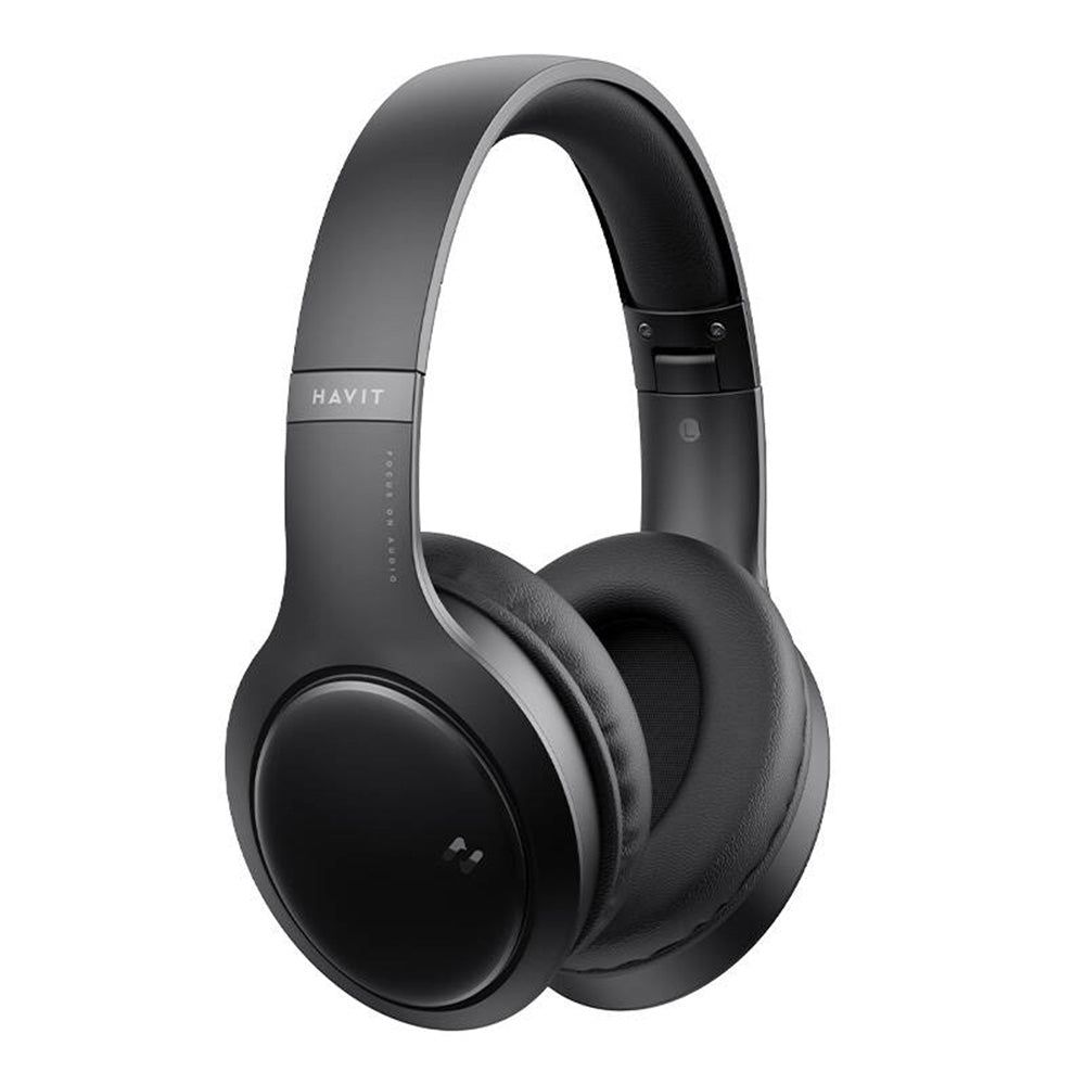Casti Havit Wireless (H633BT), Bluetooth 5.1, 350mAh, Multipoint, HD Stereo Sound, Negru