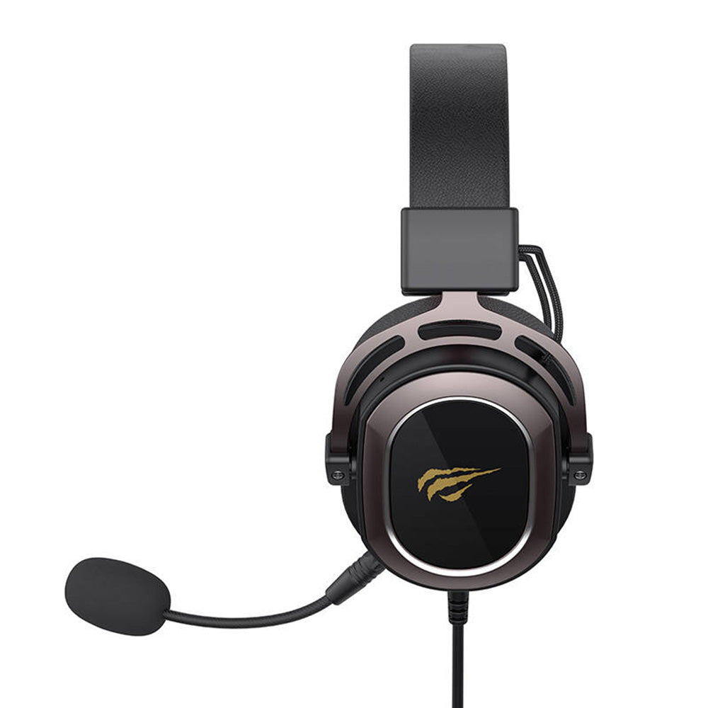 Casti Havit Gaming (H2008d), 3.5mm Jack, Detachable Microphone, Adjustable, Negru / Red