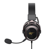 Casti Havit Gaming (H2008d), 3.5mm Jack, Detachable Microphone, Adjustable, Negru / Red