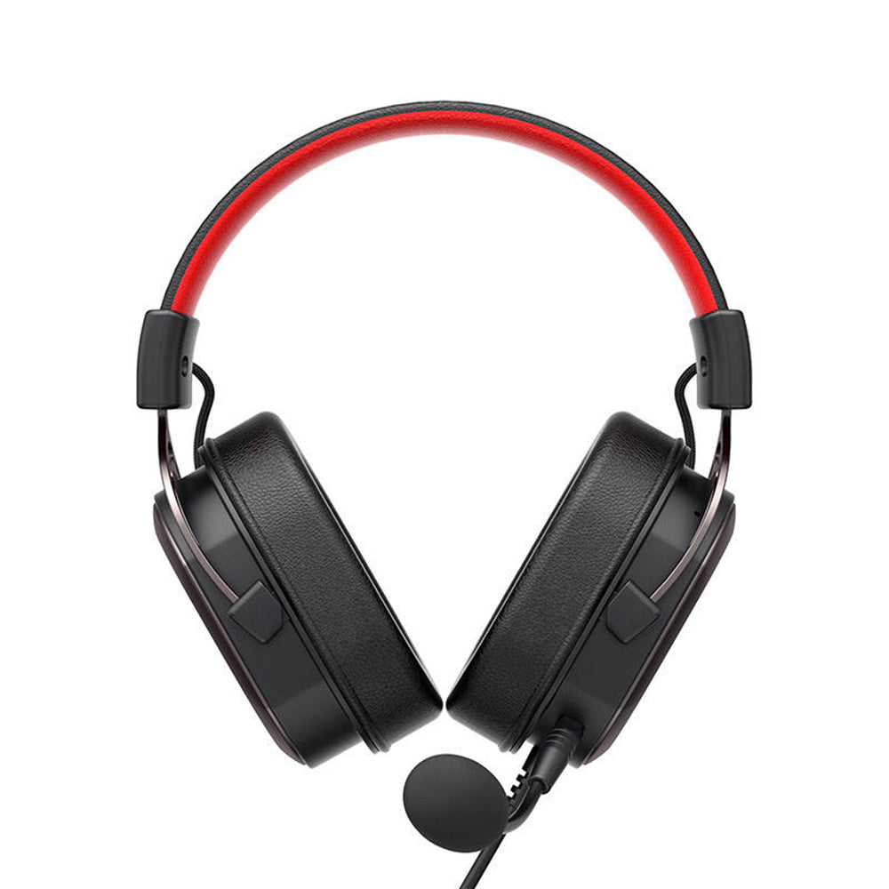 Casti Havit Gaming (H2008d), 3.5mm Jack, Detachable Microphone, Adjustable, Negru / Red