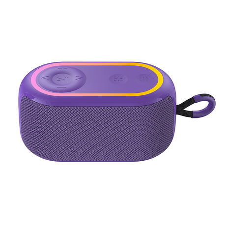 Casti Havit Wireless Speaker (SK809BT), USB-C, Bluetooth 5.3, TWS, TF, USB, FM, AUX, Hands-Free Call, RGB, IPX5, 1200mAh, Violet