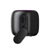 Casti Havit Wireless Speaker (SK809BT), USB-C, Bluetooth 5.3, TWS, TF, USB, FM, AUX, Hands-Free Call, RGB, IPX5, 1200mAh, Negru