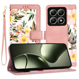 Husa de protectie Techsuit FlipCraft compatibil cu Xiaomi 14T, Sweetheart Pink