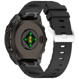 Curea smartwatch Techsuit Watchband QuickFit 22mm (W071) compatibil cu Garmin Fenix 5/5 Plus 6/6 Pro/7/Forerunner 935/945/970/Approach S60, Negru
