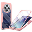 Folie de protectie Techsuit ColorVerse 360 Series + compatibil cu Xiaomi Redmi 14C / Poco C75, Roz