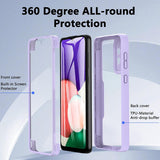 Folie de protectie Techsuit ColorVerse 360 Series + compatibil cu Xiaomi Redmi 14C / Poco C75, Roz