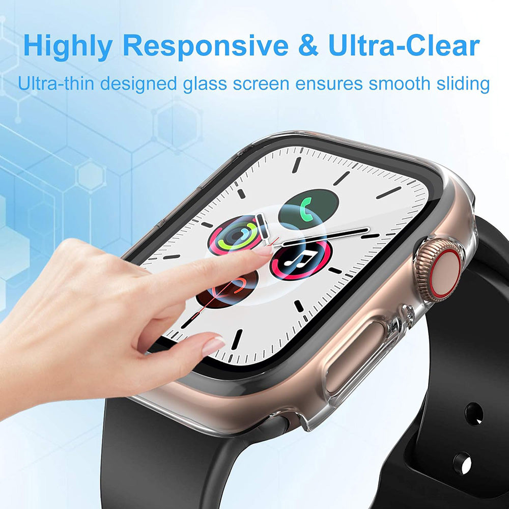 Folie de protectie smartwatch Techsuit Defense360 Pro + Screen Protector compatibil cu Xiaomi Mi Band 4 / 5 / 5 NFC / 6 / 6 NFC, Transparent
